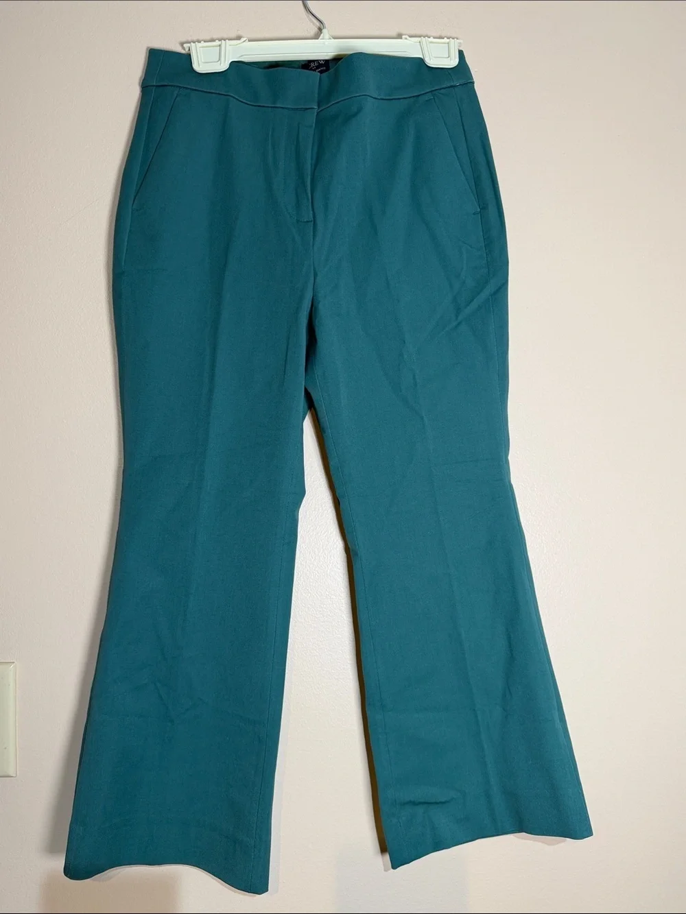 J. Crew Teal Green Kelsey Pants